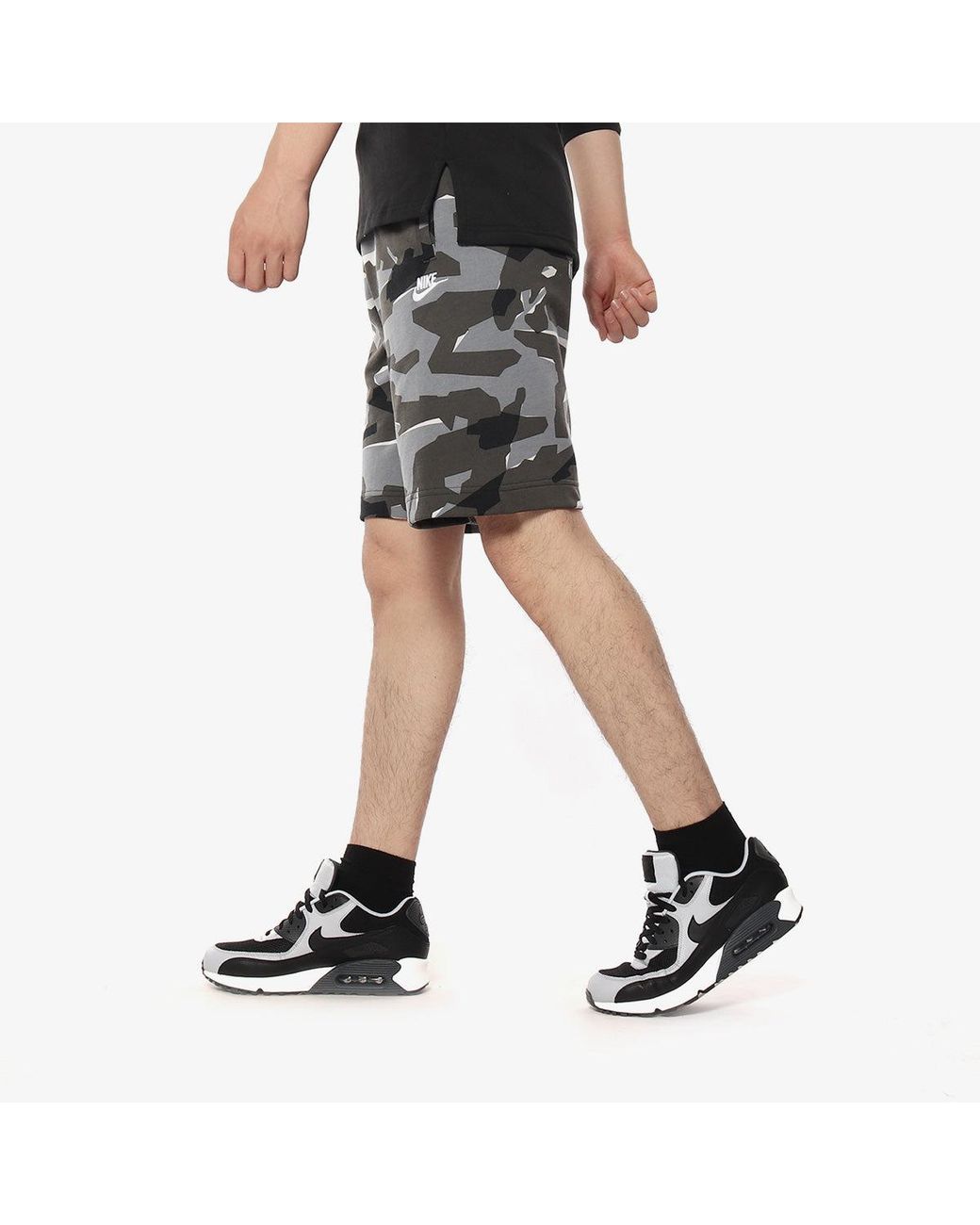 Nike Gray Dry Dna Athleisure Casual Sports Breathable Shorts for men