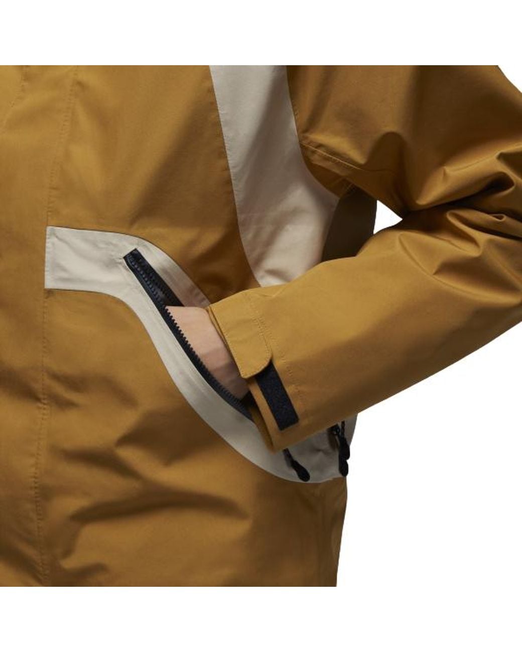 Nike Multicolor 23 Engineered Jacket Mustard' for men
