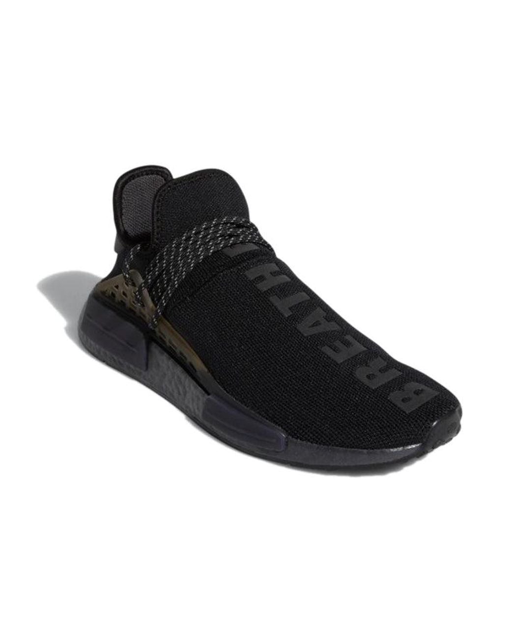 Adidas Black Pharrel X Nmd Human Race 'Triple' for men