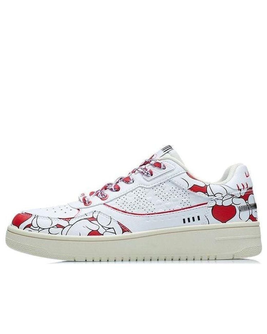 Li-ning White Classic Skateboarding X Disney Minnie Mouse for men