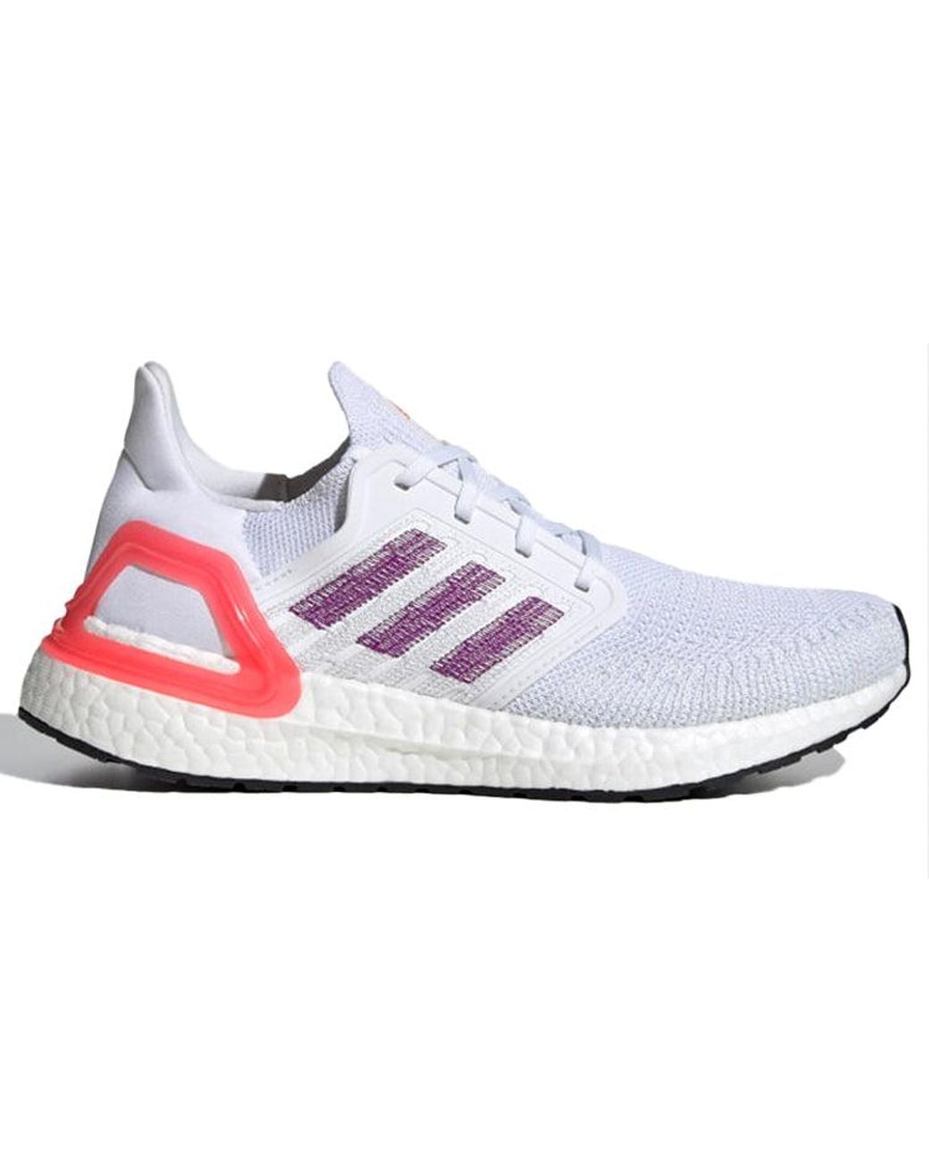 Adidas White (Wmns) Ultraboost 20 Shock'