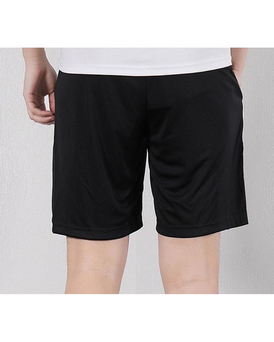Adidas Black Core18 Tr Sho Knit Sports Shorts for men