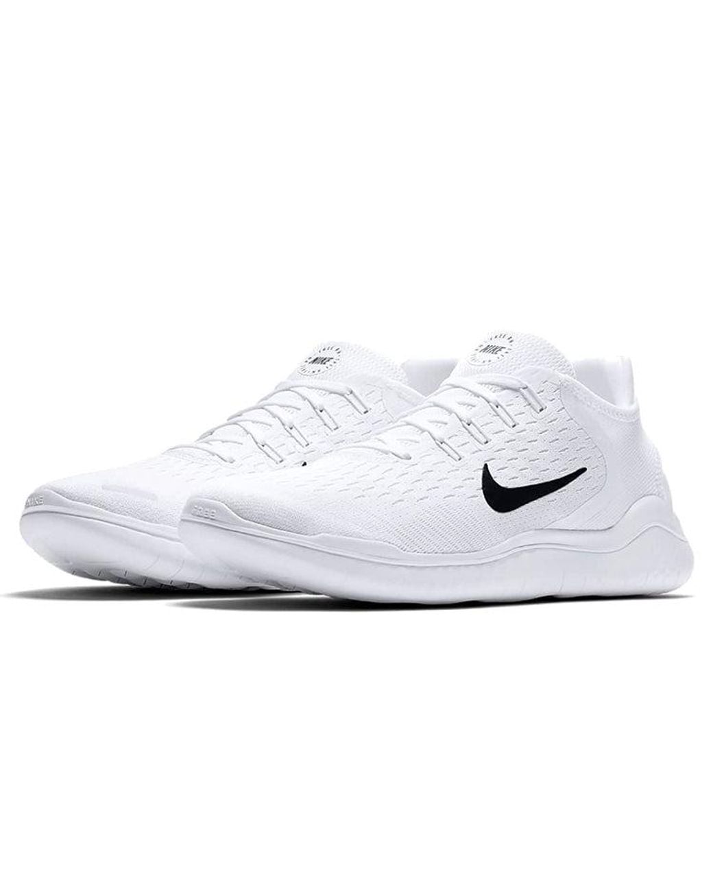 Nike White Free Rn 2018 for men