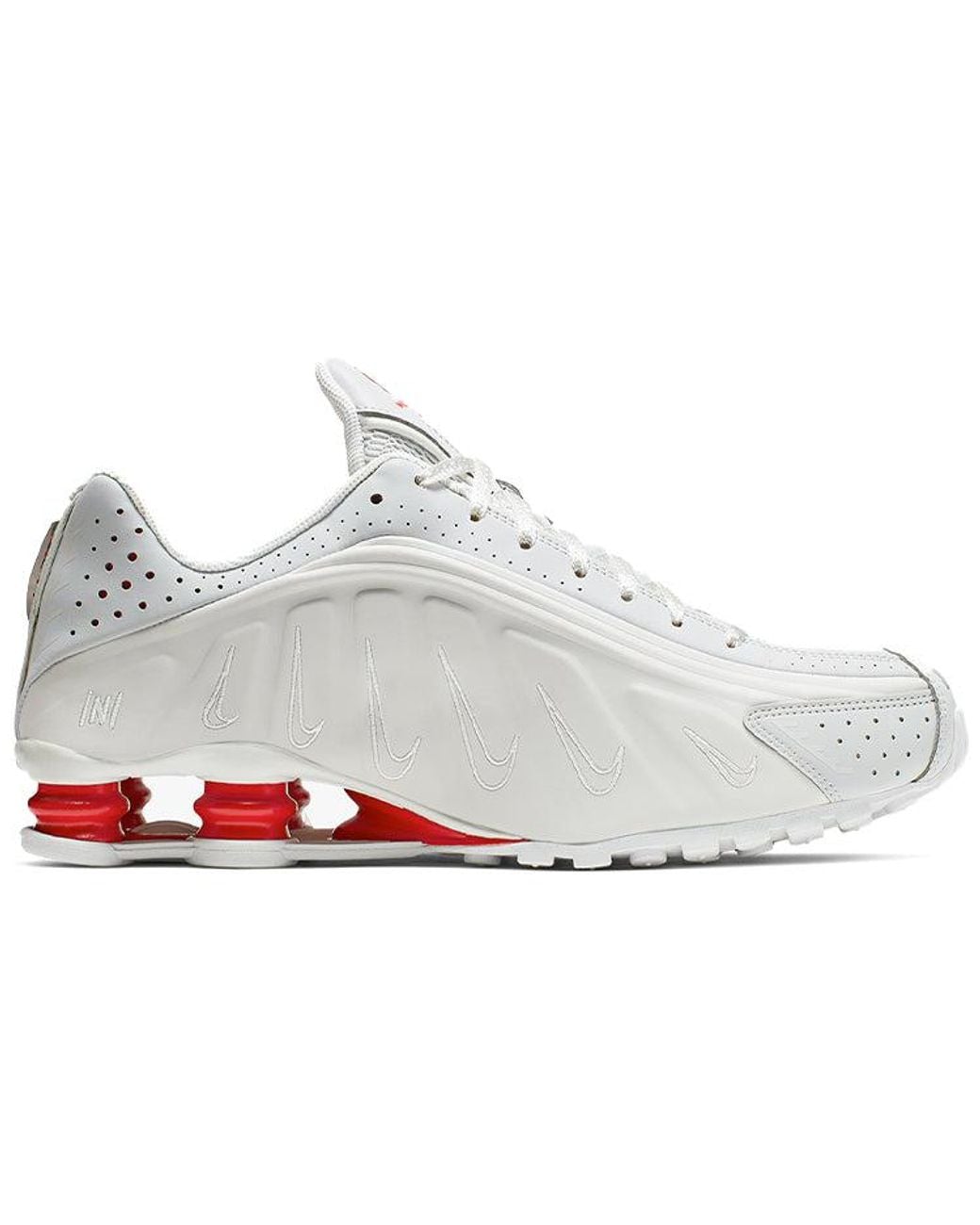 Nike White X Neymar Jr. Shox R4 'Platinum Tint' for men