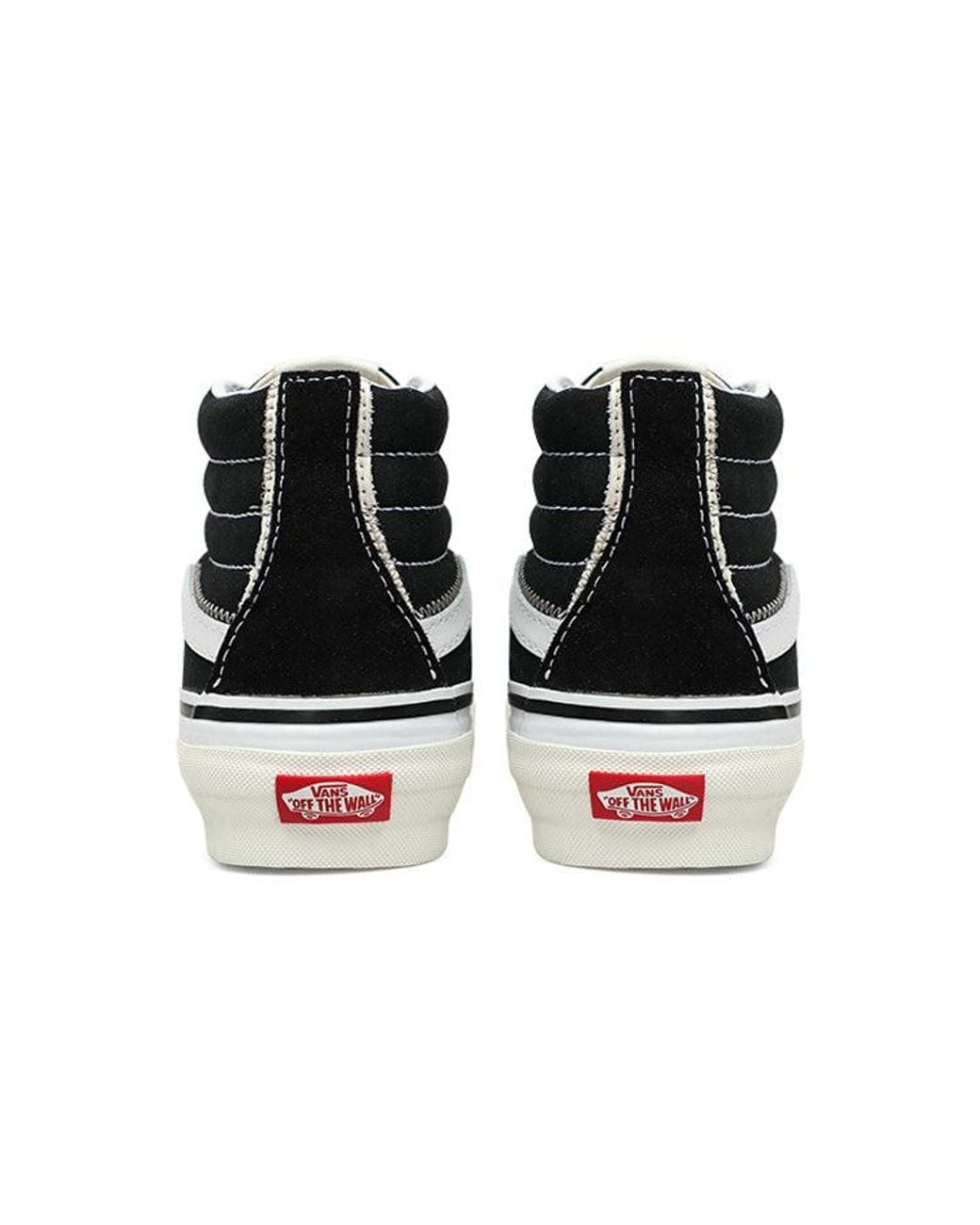Vans Black Sk8-Hi Reconstruct for men