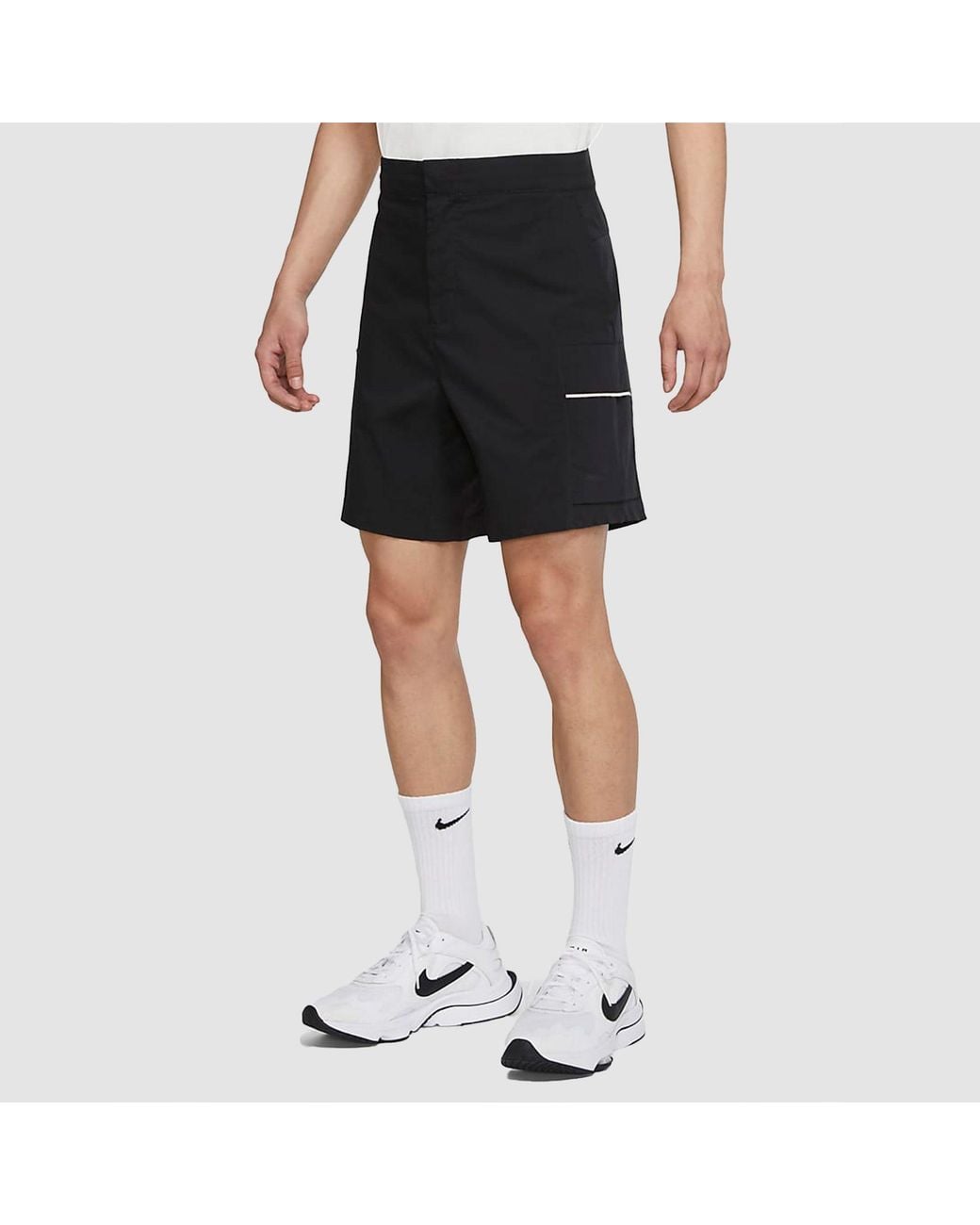 Nike Black As Sportswear Sportswear Ste Wvn Utility Short for men