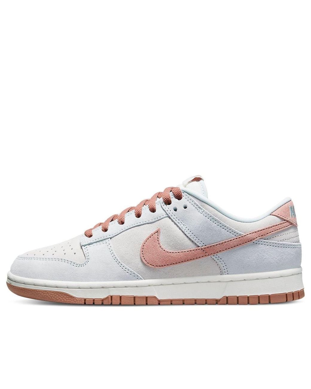 Nike White Dunk Low Premium 'Fossil Rose' for men