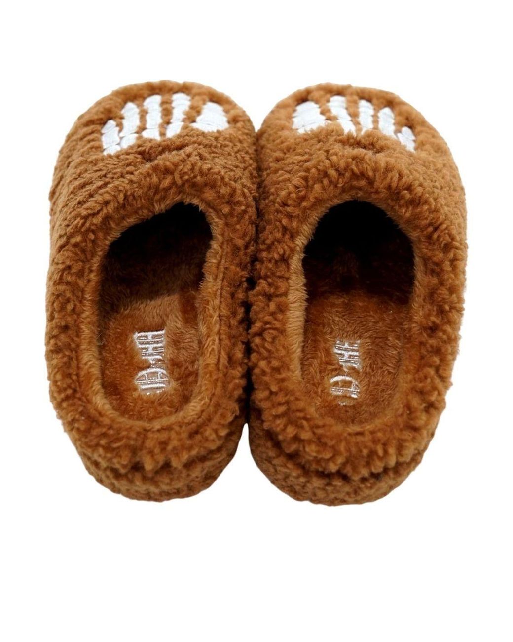 OMNEWYORK Brown Octavious Marks Clog 'Teddy Bear' for men