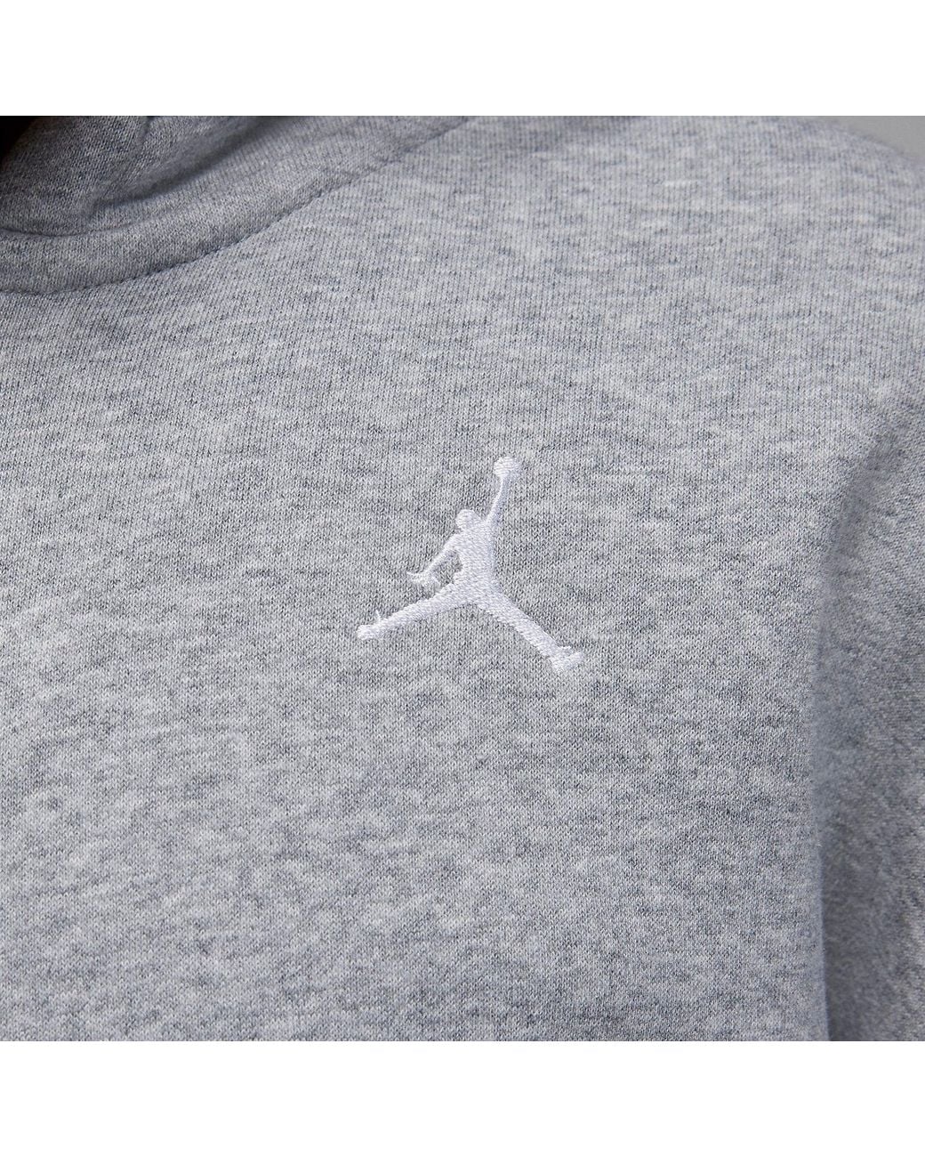 Nike Gray (Wmns) Air Brooklyn Fleece Full-Zip Hoodie Asia Sizing 'Dark Heather' Fd7866-063