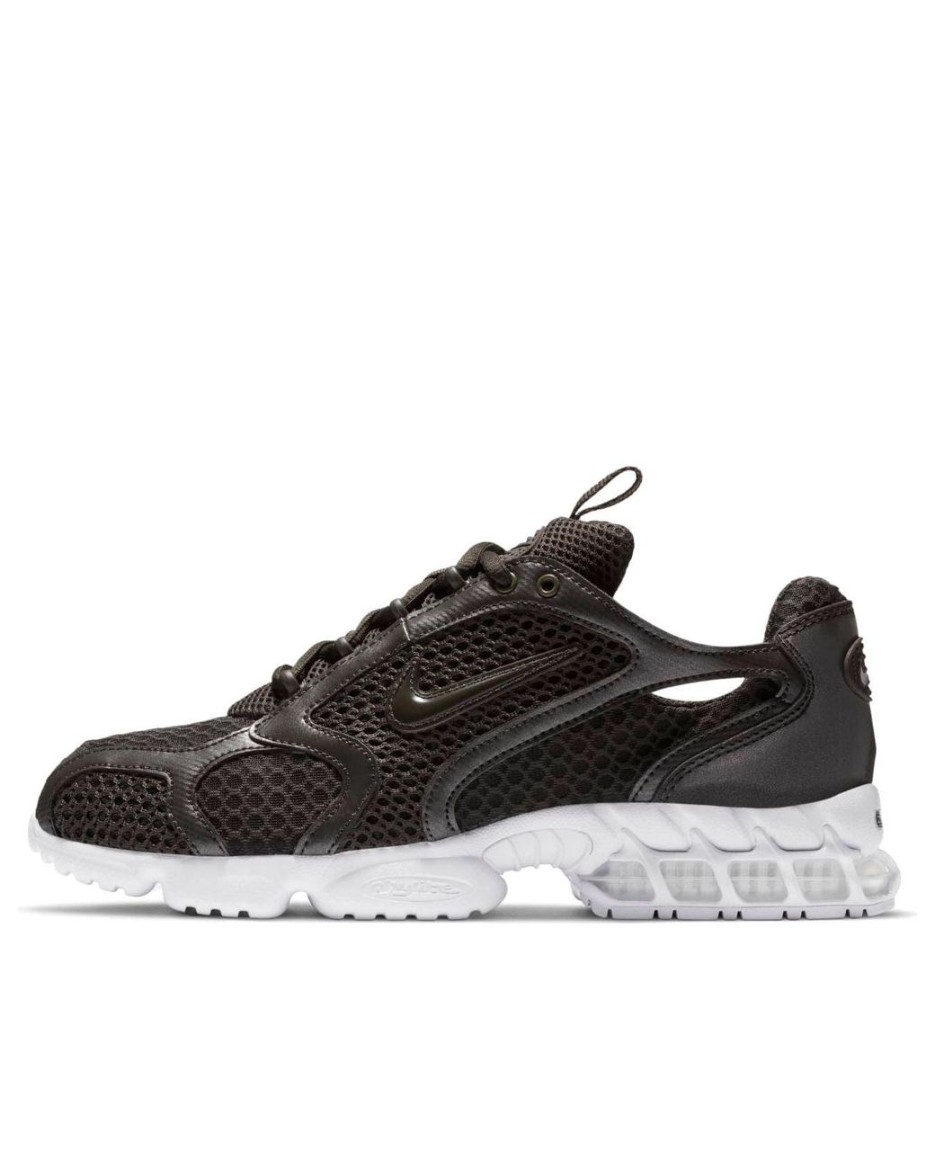 Nike Brown Air Zoom Spiridon Cage 2 'Newsprint' for men