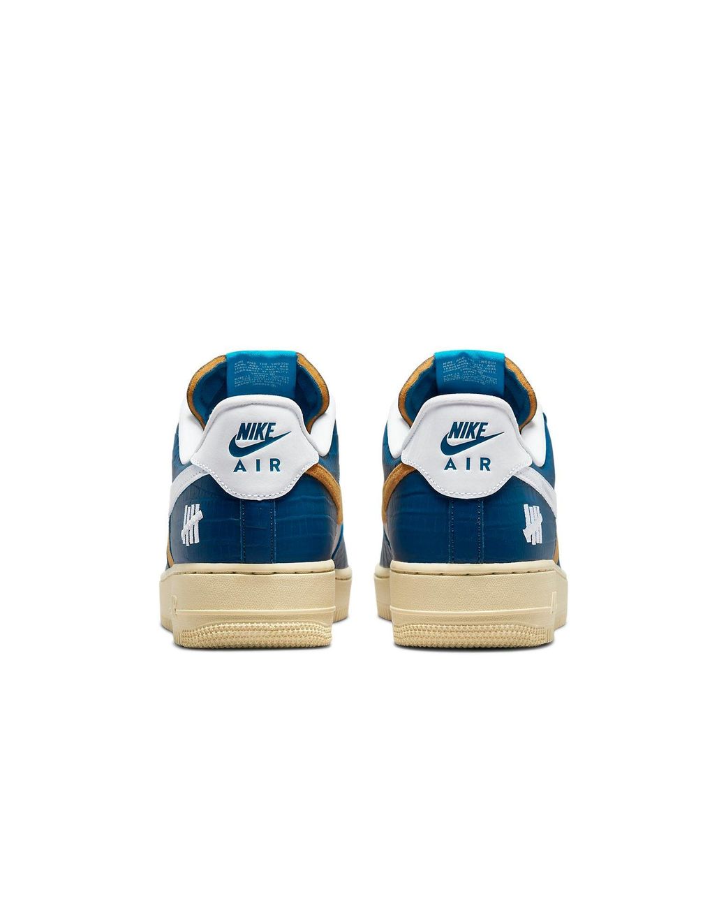 Nike Blue X Undefeated Air Force 1 Low Sp 'Dunk Vs Af1' for men