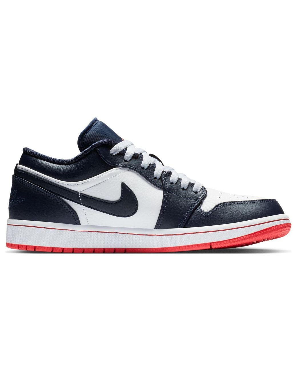 Nike Blue 1 Retro Low 'Obsidian Ember Glow' for men