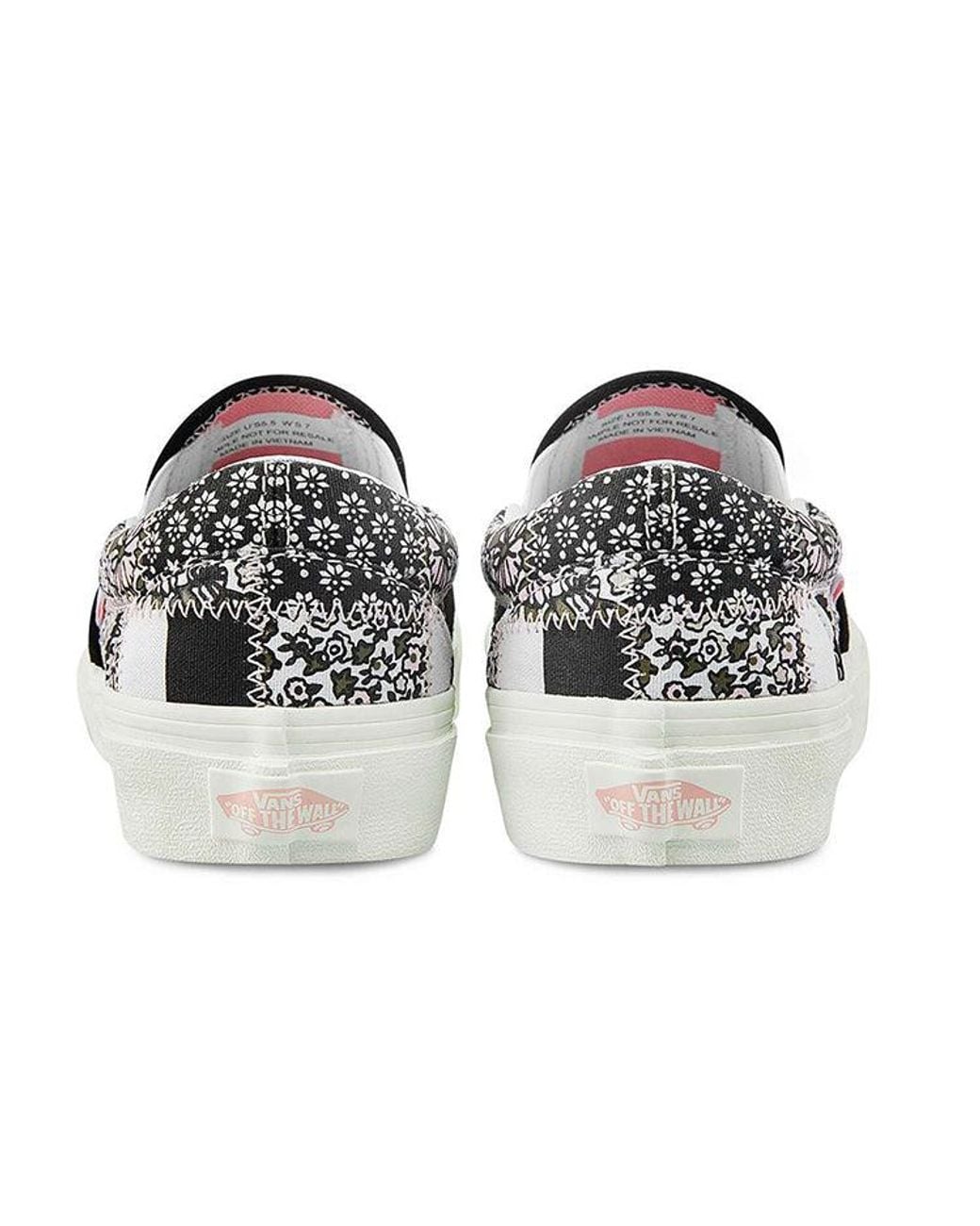Vans Classic Slip-On 'Patchwork Floral' in White for Men | Lyst UK