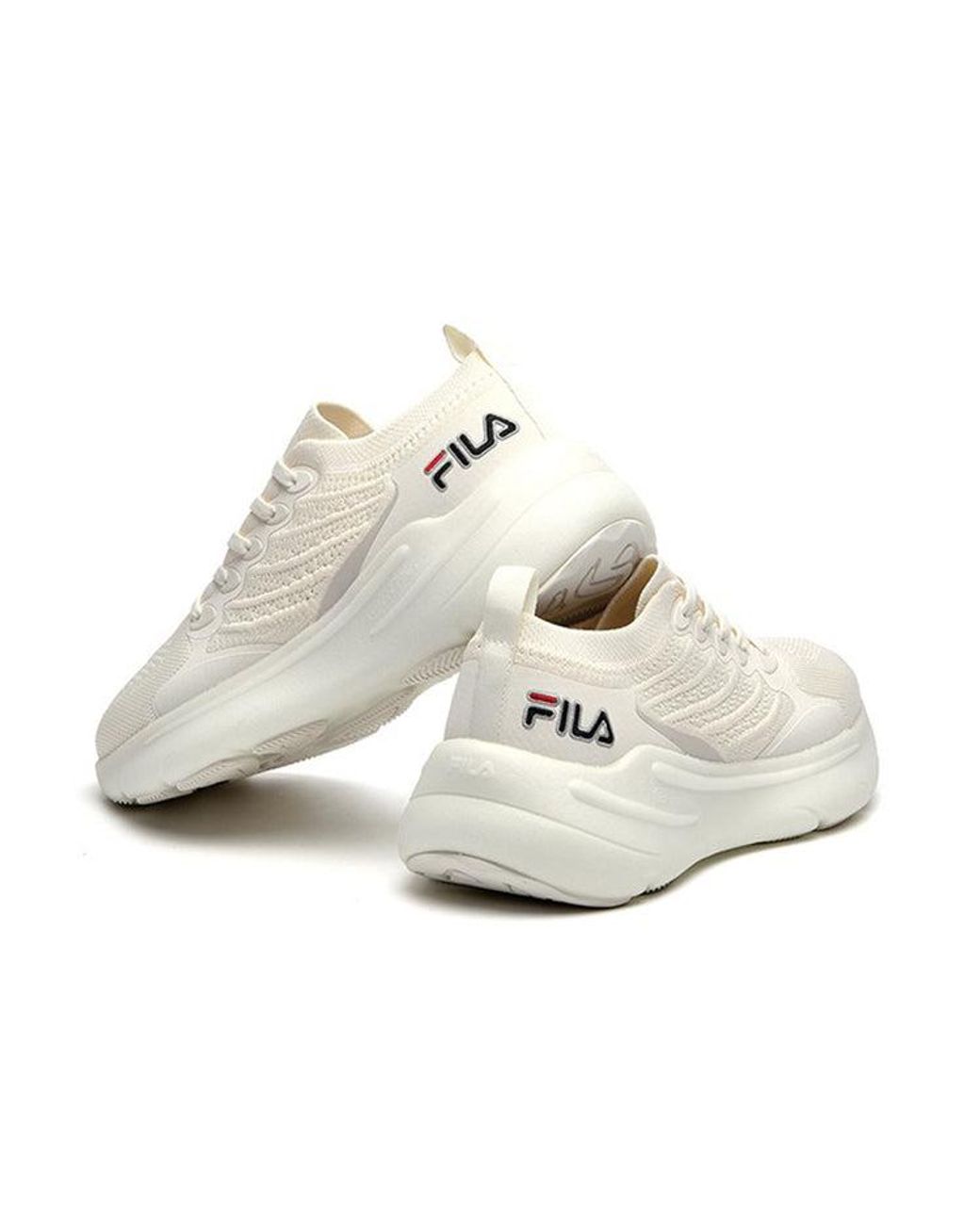 Fila White Heritage Fht Sneakers for men