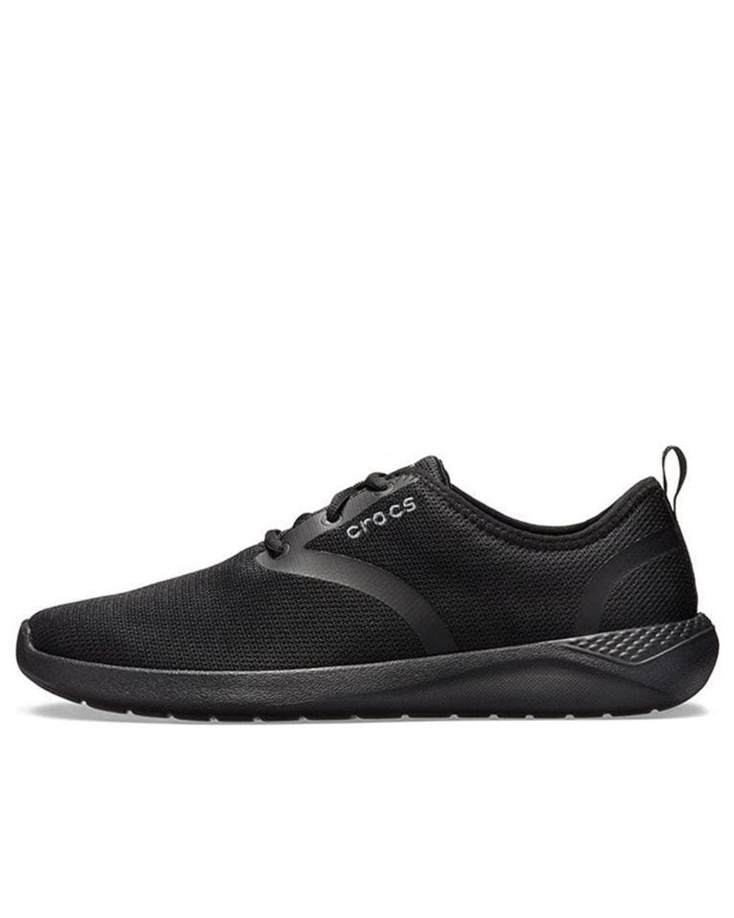 CROCSTM Black Literide Shoes Fabric for men
