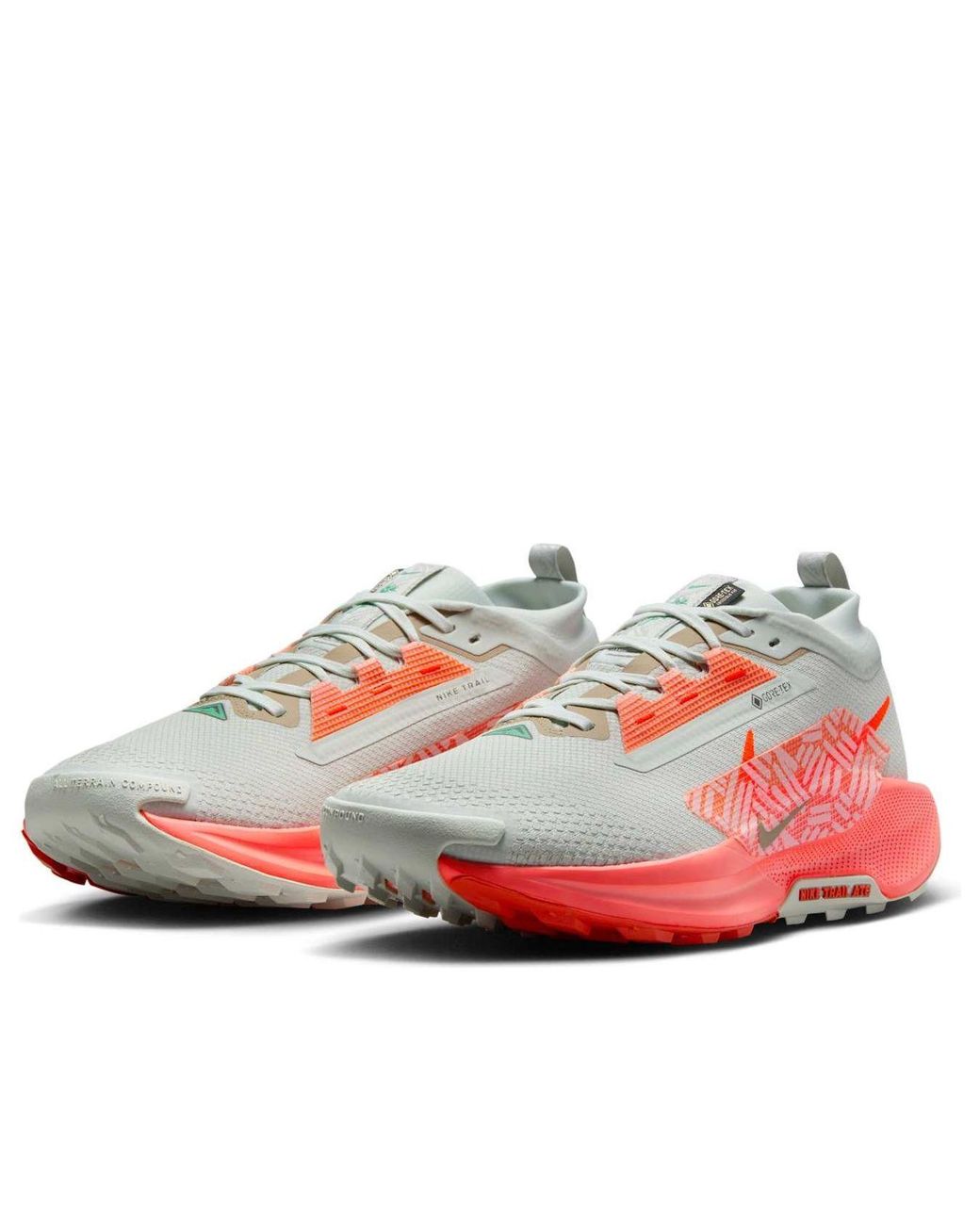 Nike Red React Pegasus Trail 5 Gore-Tex Light Wild Mango' for men