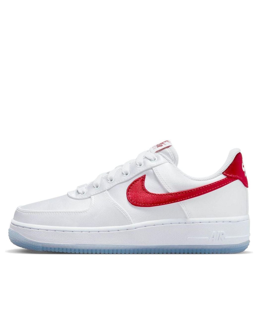 Nike White (Wmns) Air Force 1 Low '07 'Satin Varsity'
