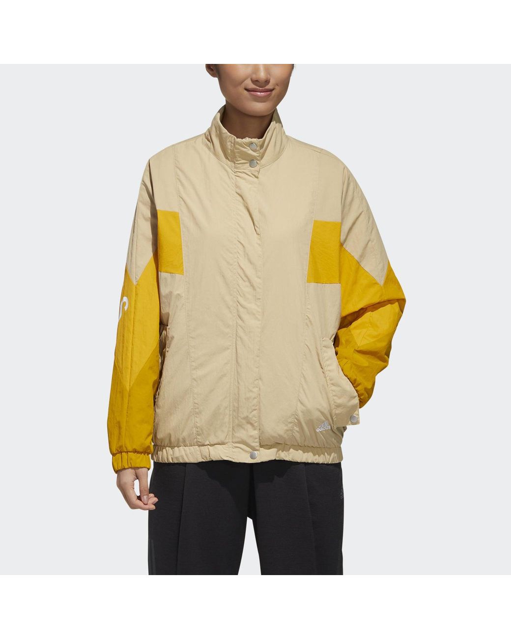 Adidas Yellow (Wmns) Must Have Woven Jacket