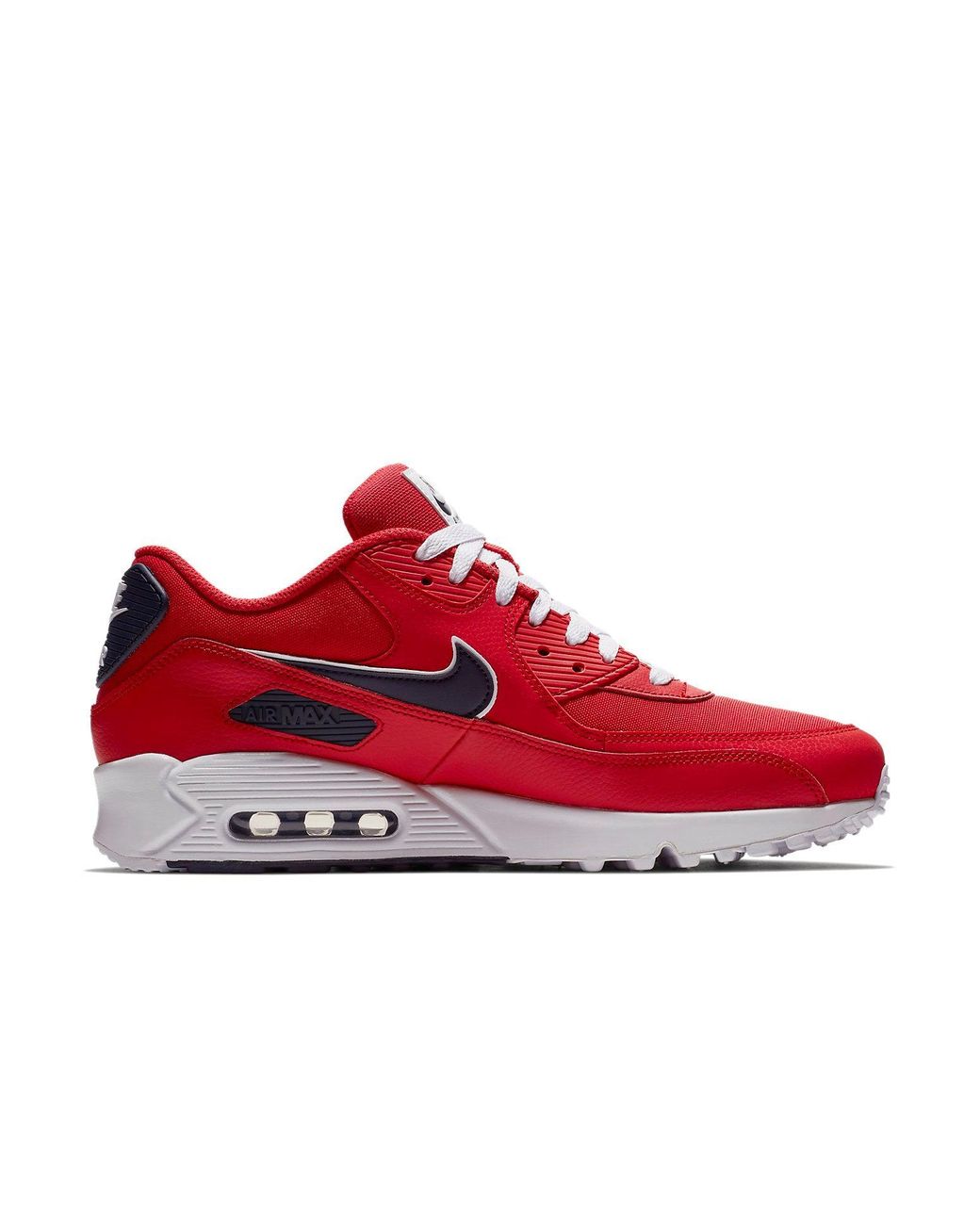 Nike Red Air Max 90 Essential 'University' for men