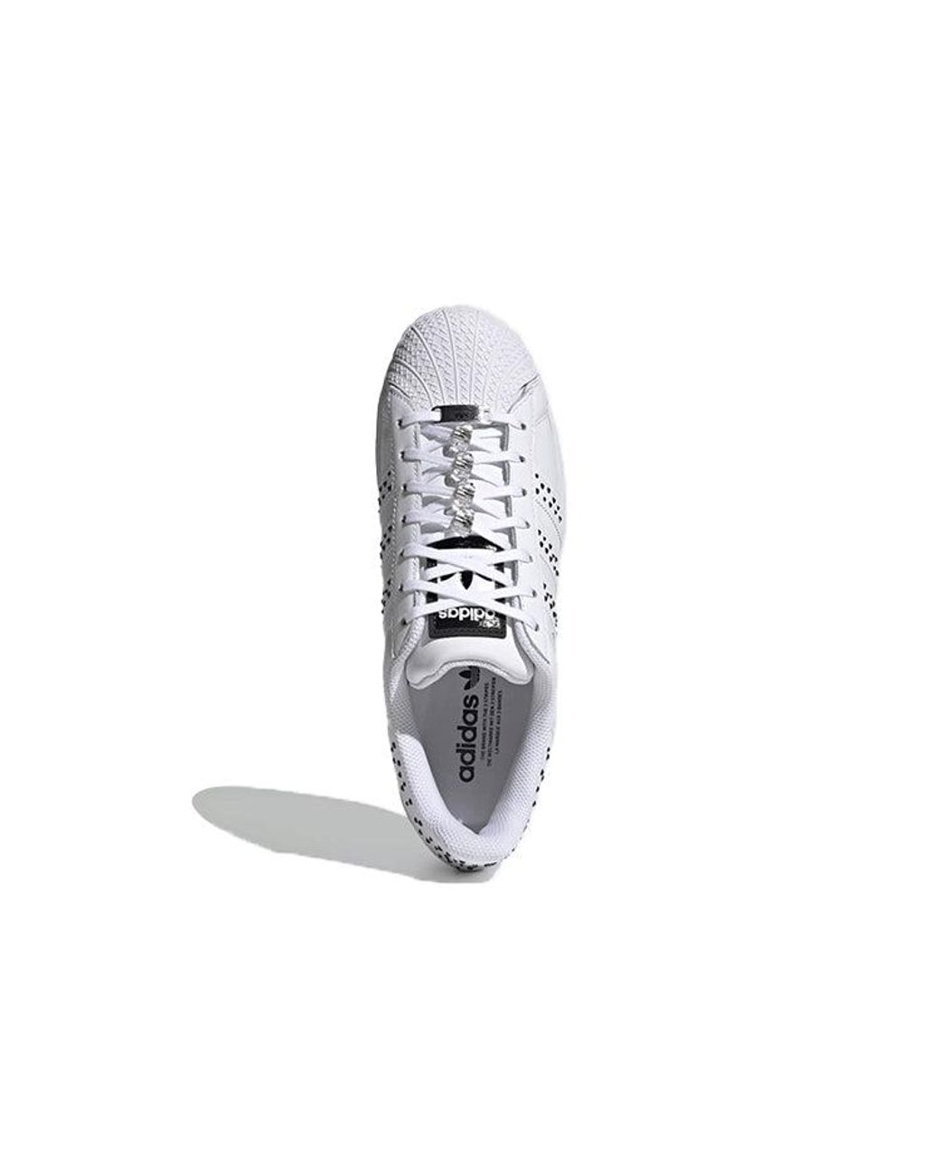 Adidas White (Wmns) Swarovski X Superstar Bold 'Cloud'
