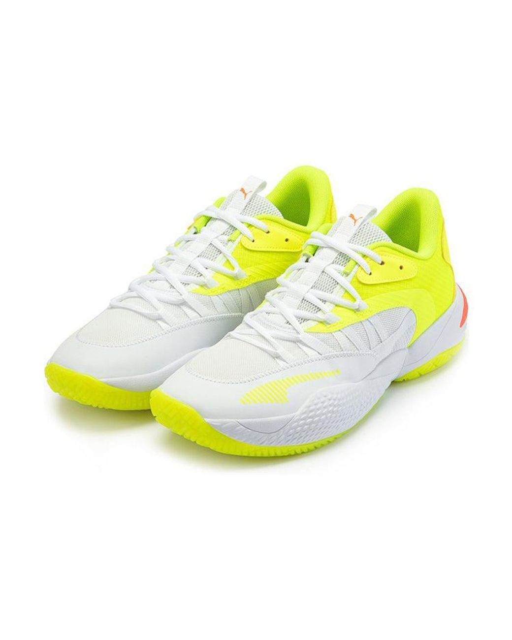 PUMA Yellow Court Rider 2.0 Glow Stick Lime Squeeze' for men