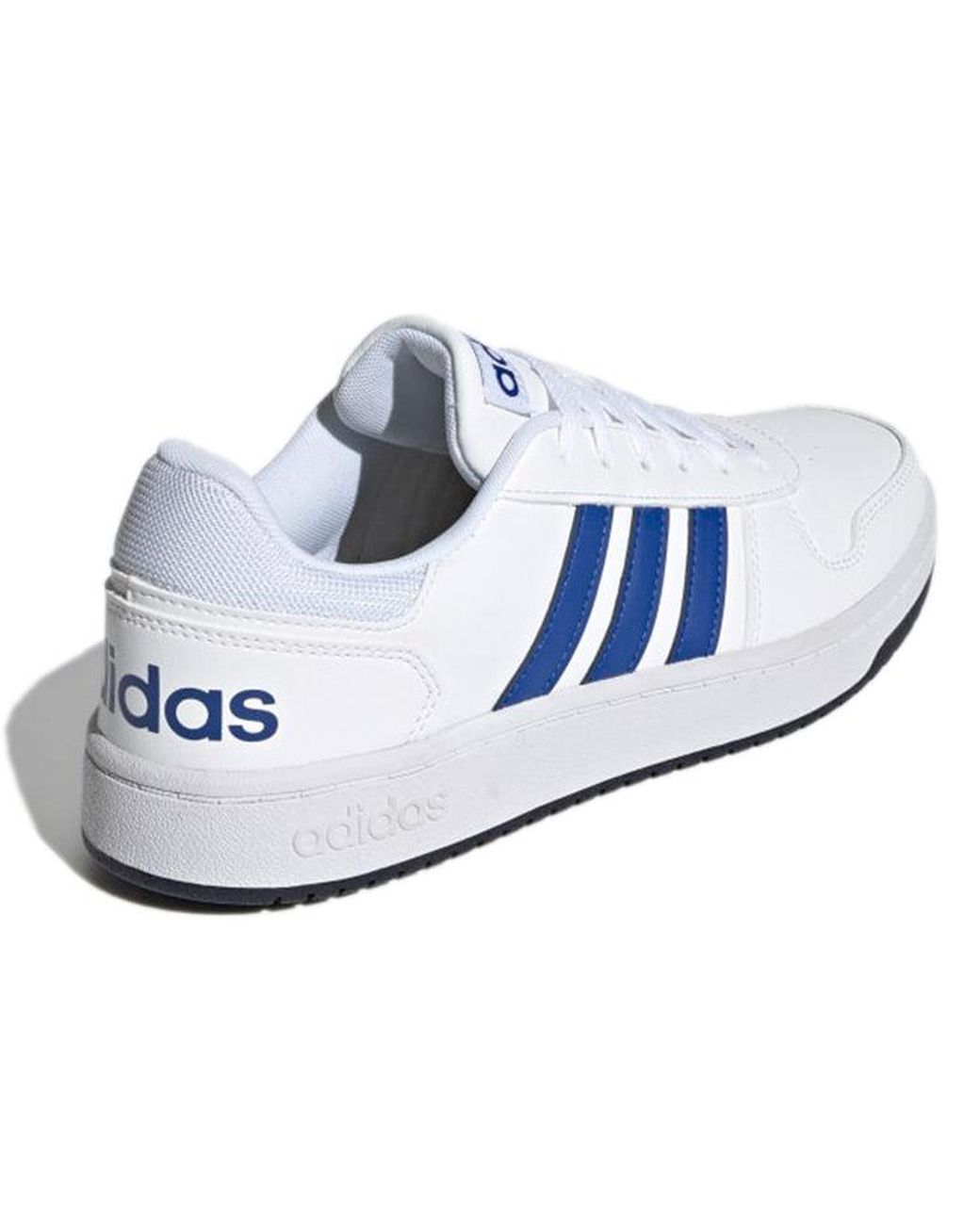 Adidas Blue Hoops 2.0 Shoes Royal' for men