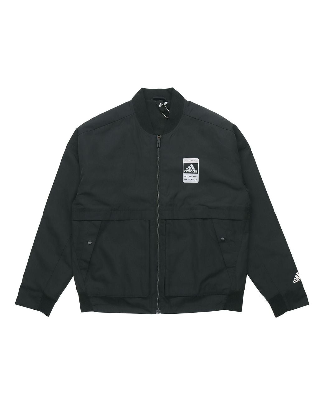 Adidas Green U2 Jkt Bomb Fleece Lined Jacket for men