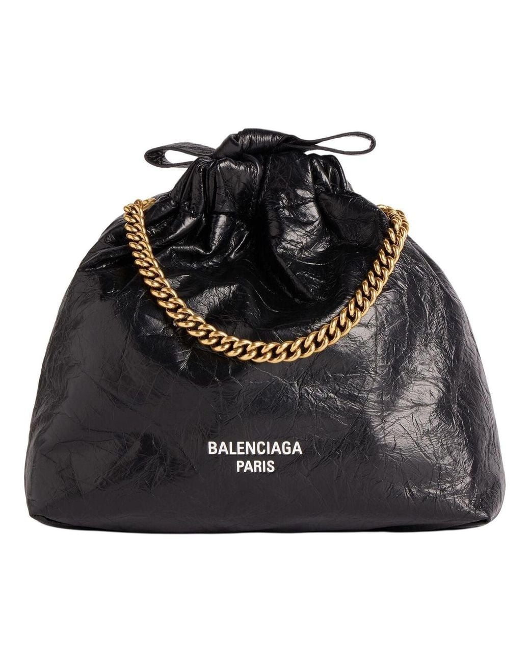 Balenciaga Black (Wmns) Crush Xs Tote Bag