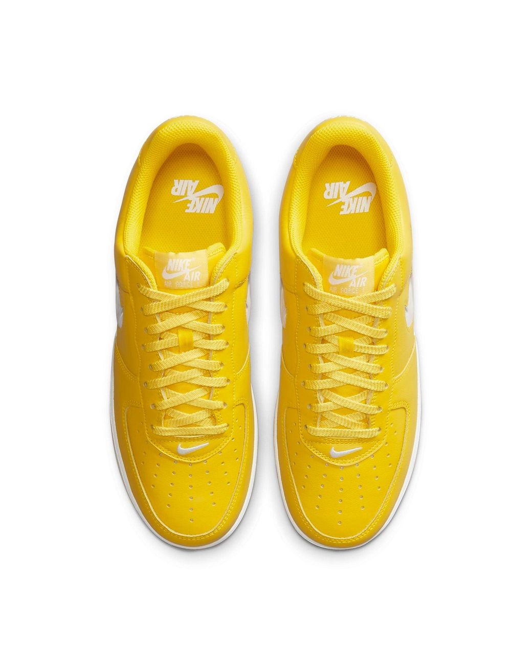 Nike Yellow Air Force 1 Low Retro Shoes for men