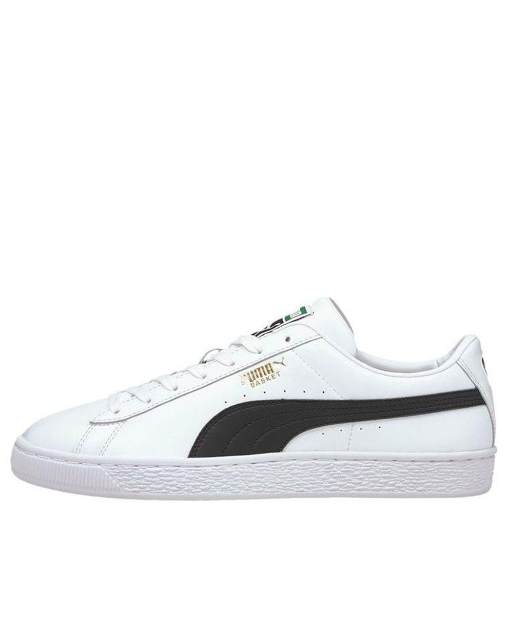 PUMA White Basket Classic 21 Peacoat' for men