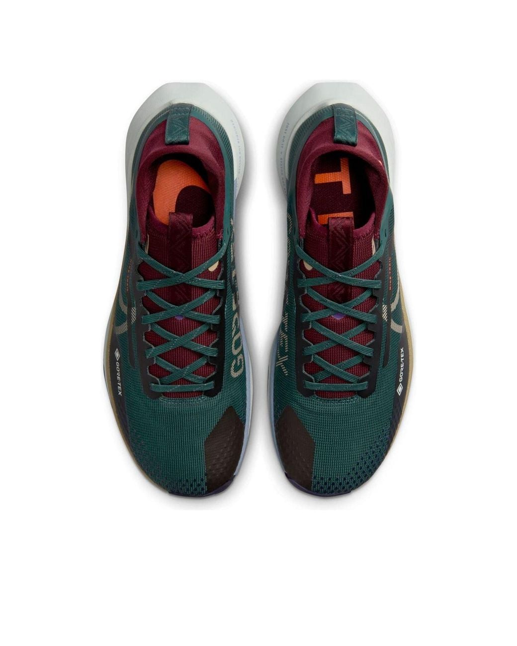 Nike Blue React Pegasus Trail 4 Gore-Tex 'Deep Jungle Night' for men