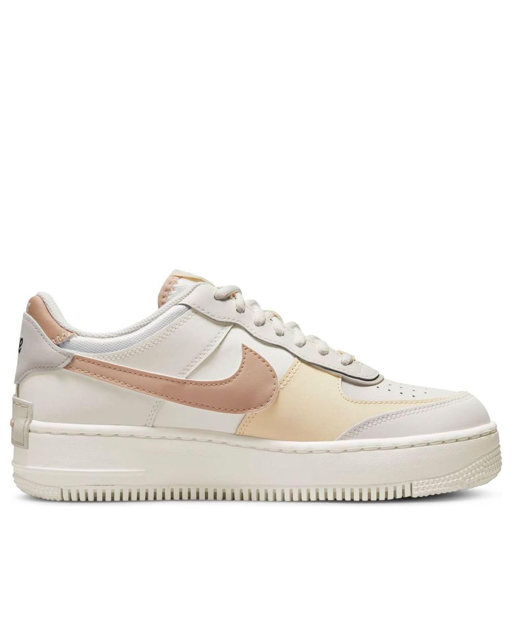 Nike White (Wmns) Air Force 1 Shadow 'Sail Hemp'