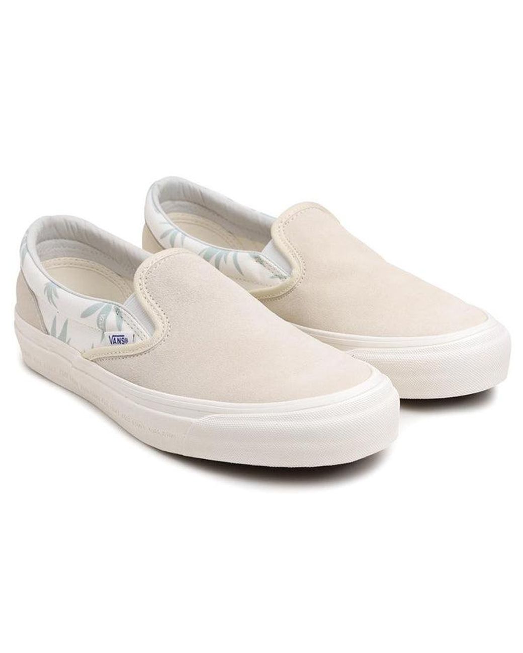 Vans White Modernica X Og Classic Slip-On Lx 'Palm Leaf' for men
