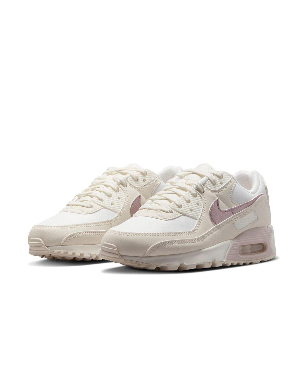 Nike White (Wmns) Air Max 90 Metallic