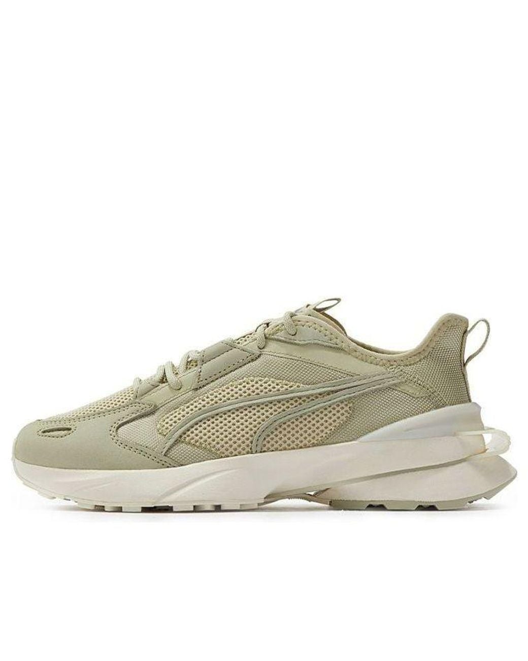 PUMA Green Pwrframe Op-1 Lth Athleisure Casual Sports Shoe for men