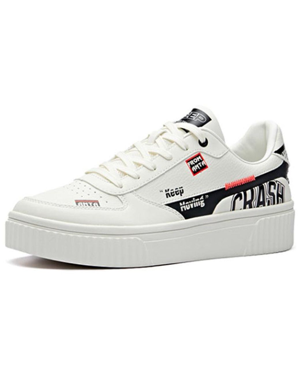 Anta White Skateboarding Series Sneakers for men