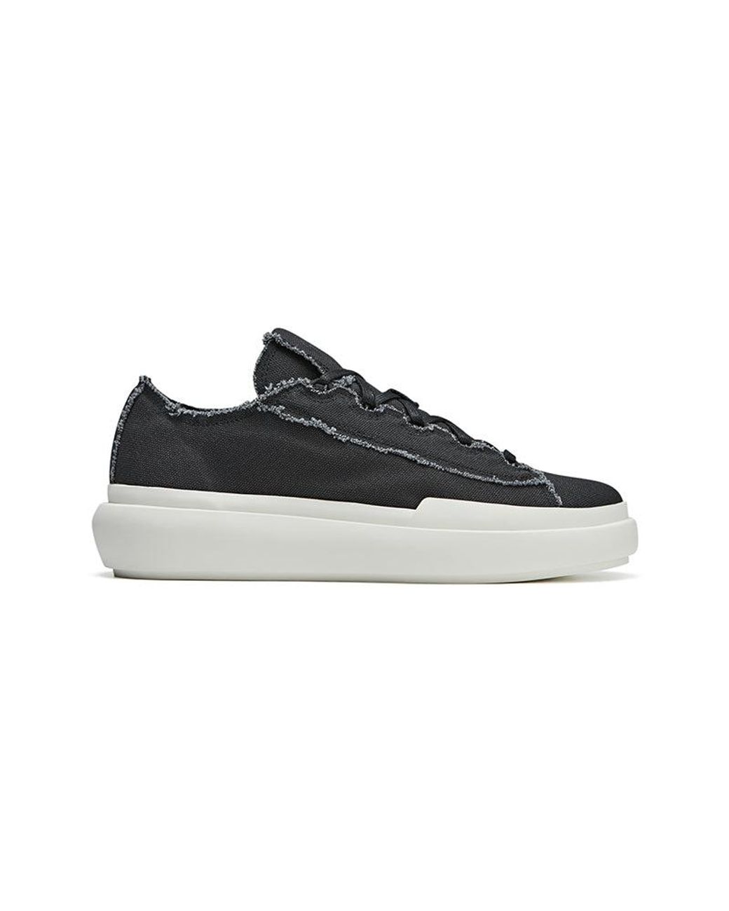 Adidas Black Y-3 Nizza Low Off' for men