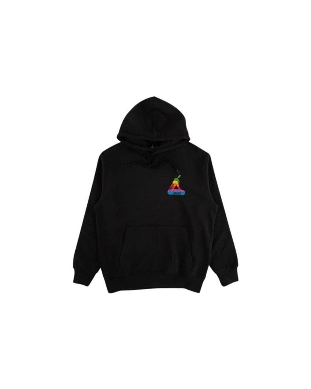 Palace Black Ss19 Jobsworth Hood Triangle Logo Pattern for men
