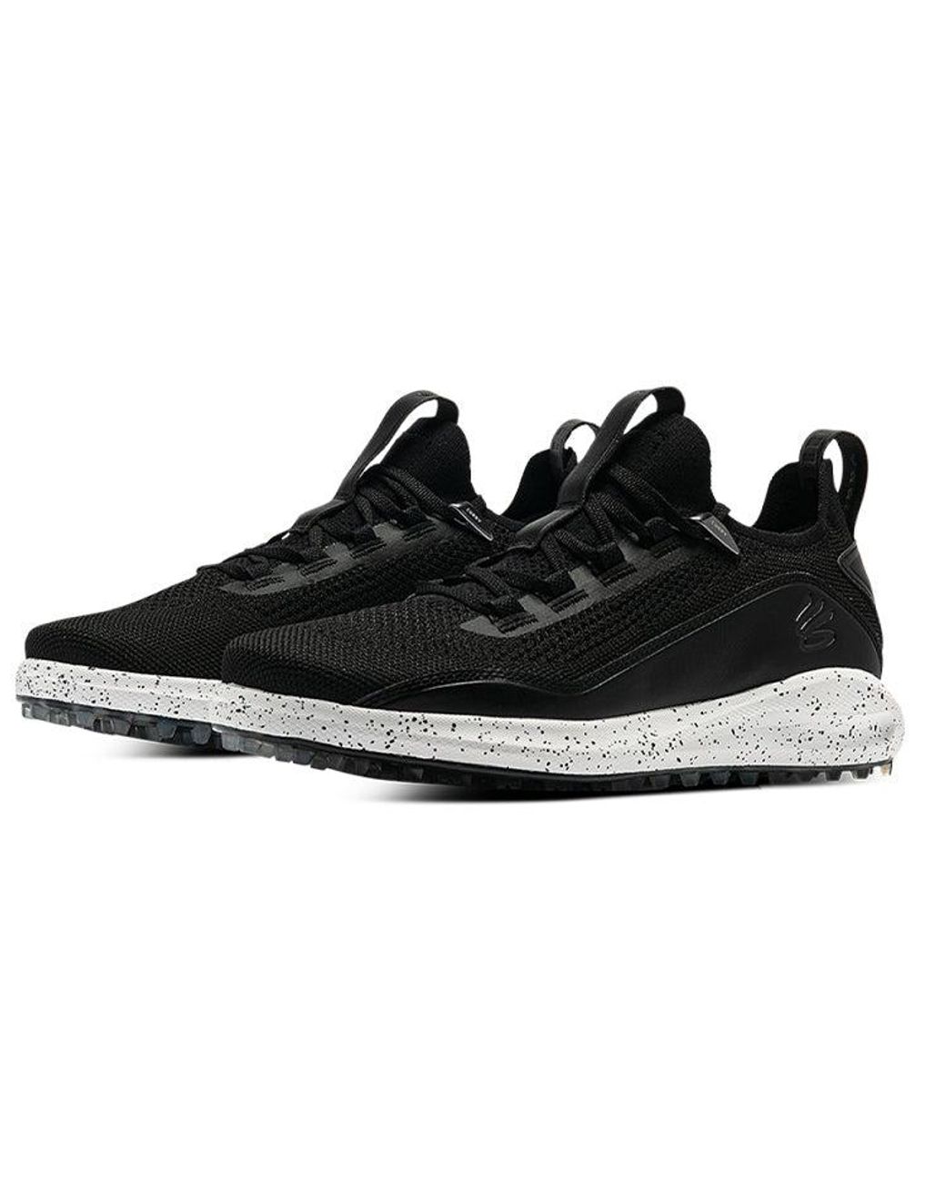 Under Armour Black Curry 8 Golf Spikeless for men