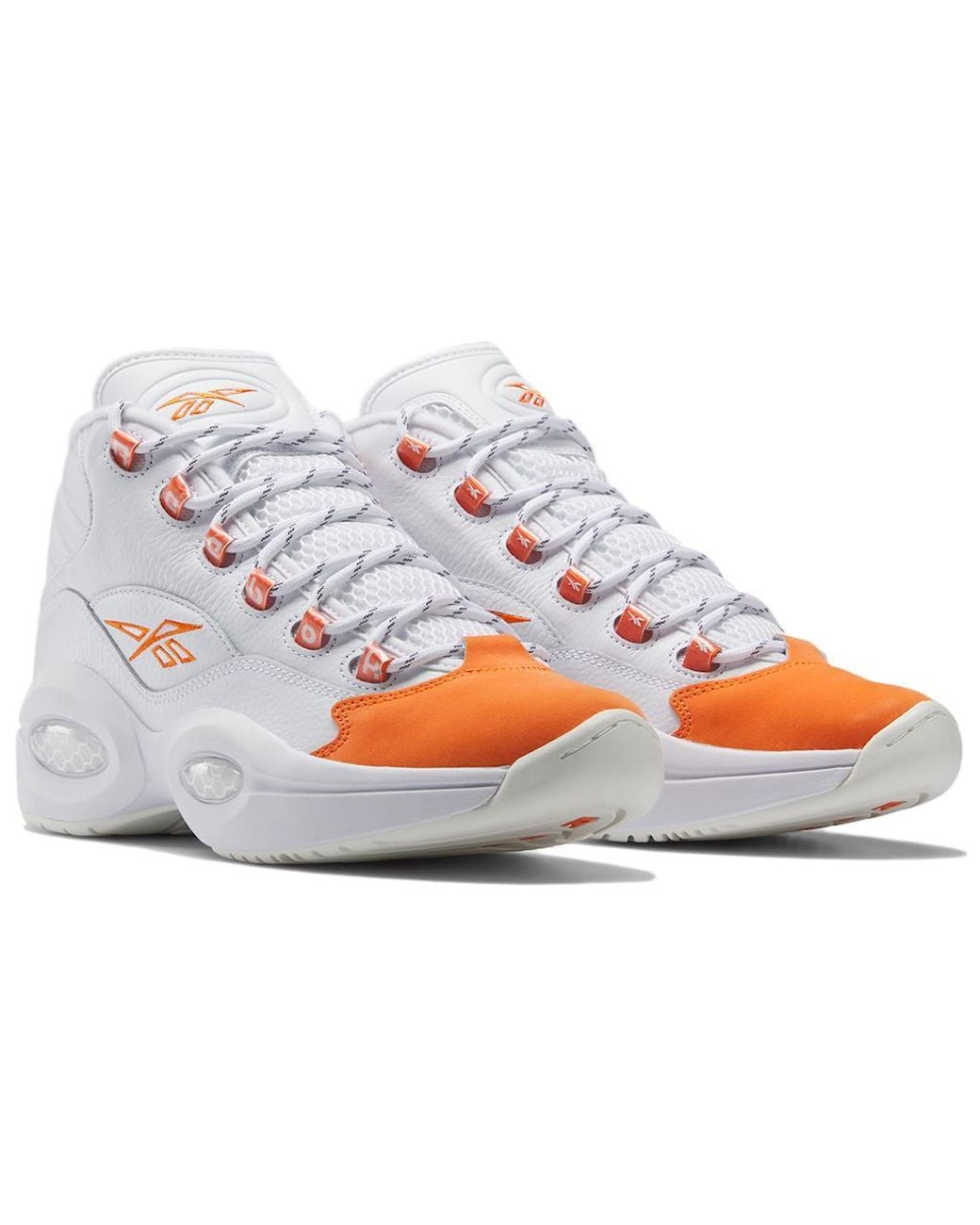 Reebok White Question Mid Toe' 2023 for men
