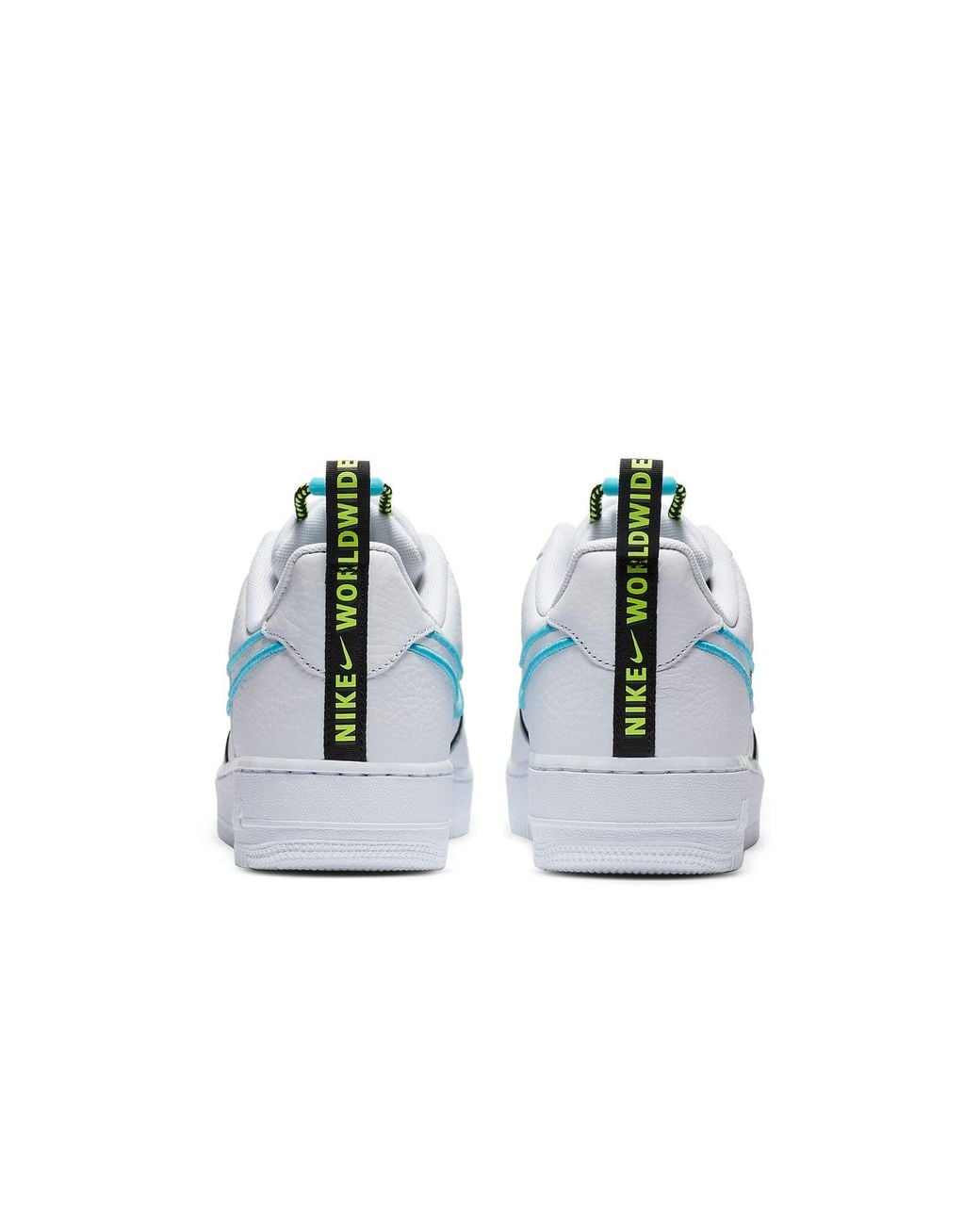 Nike Blue Air Force 1 '07 Premium 'Worldwide Pack for men