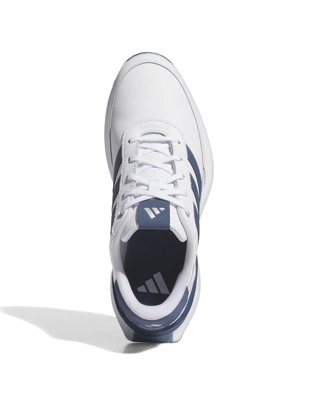 Adidas Blue S2G 24 Leather Spikeless Golf Shoes for men
