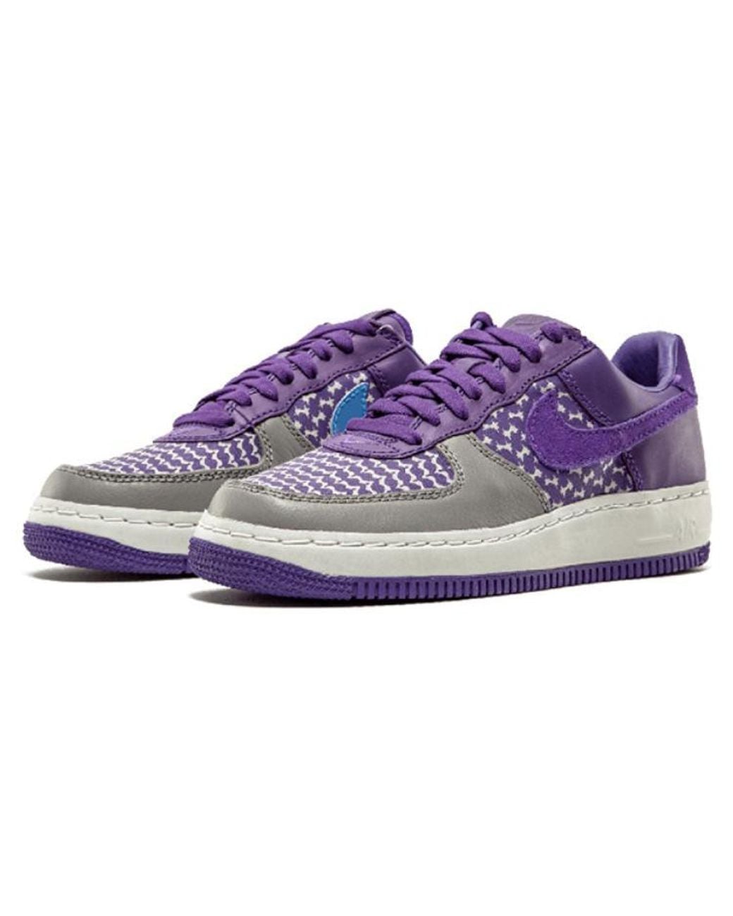 Nike Purple X Undefeated Air Force 1 Low Insideout for men