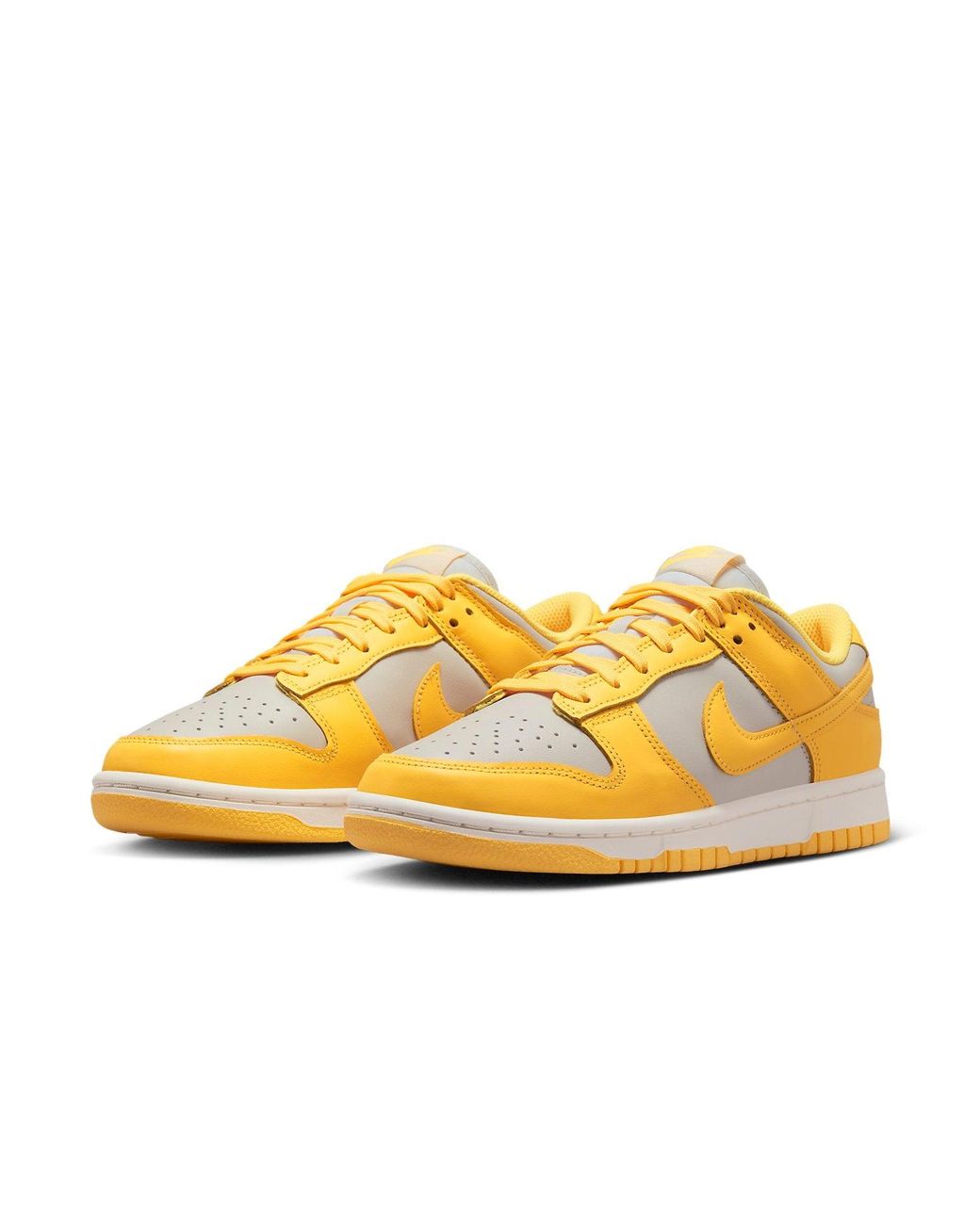 Nike Yellow Dunk Low Shoes