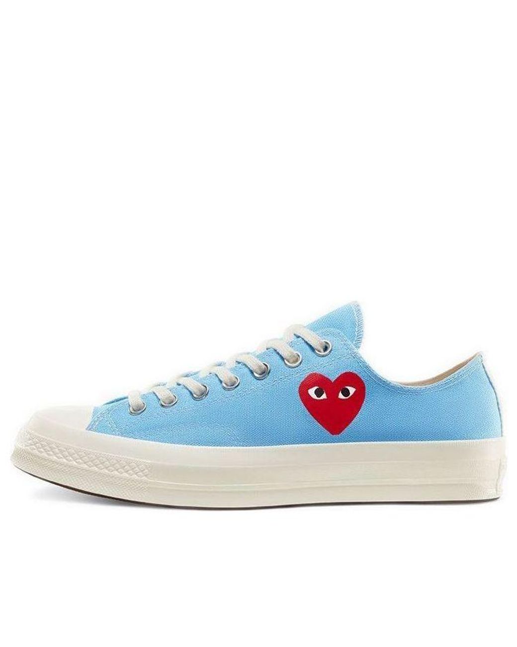 Converse Blue X Comme Des Garcons Play Chuck 70 Low 'Bright' for men