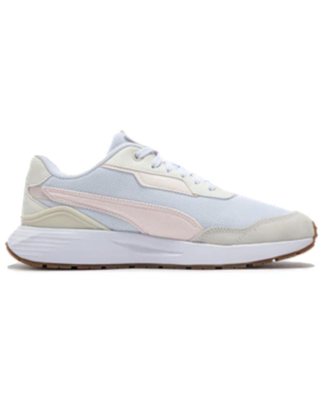 PUMA White Runtamed Plus Shoes for men