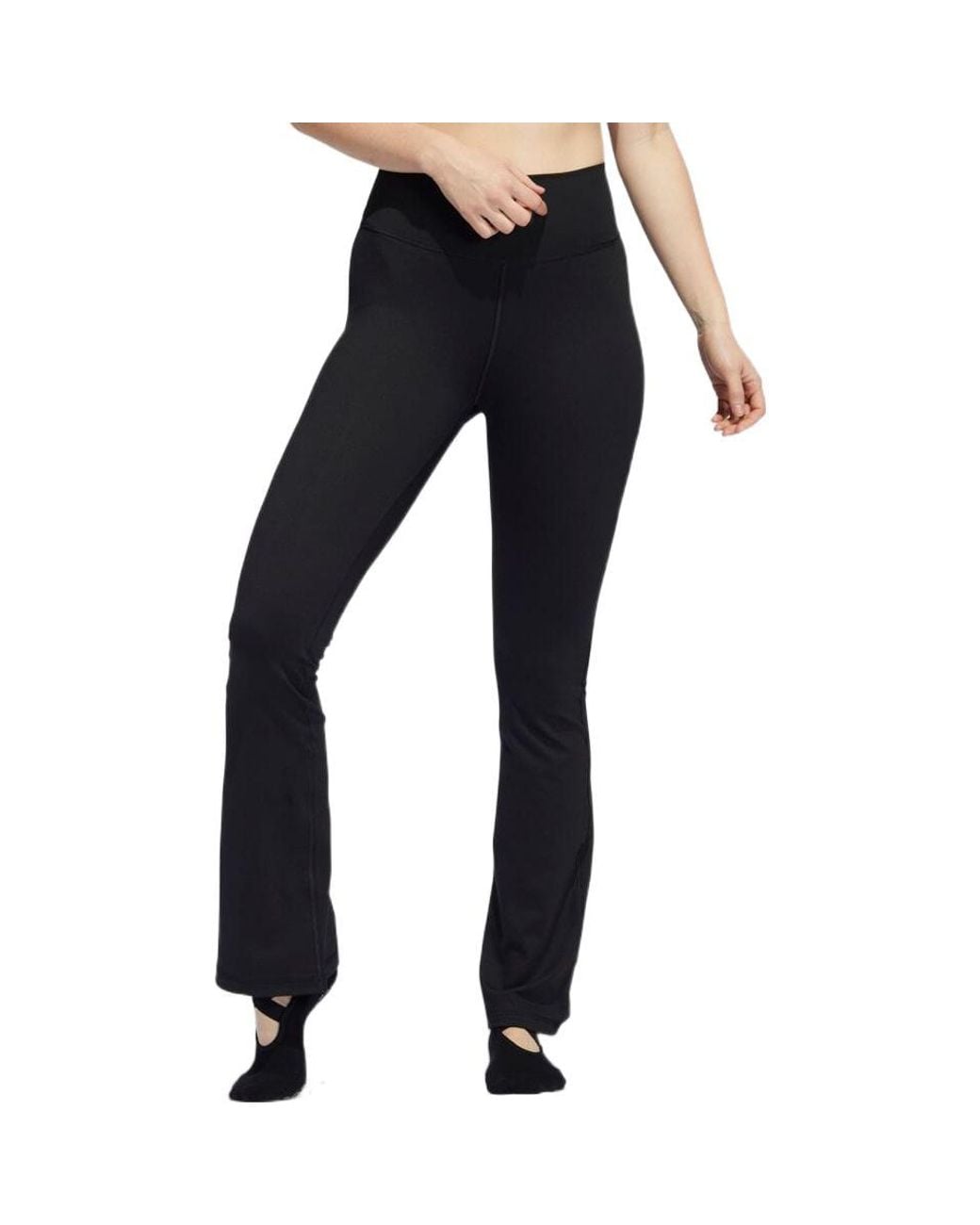Adidas Black Yo Sto Flared Tights