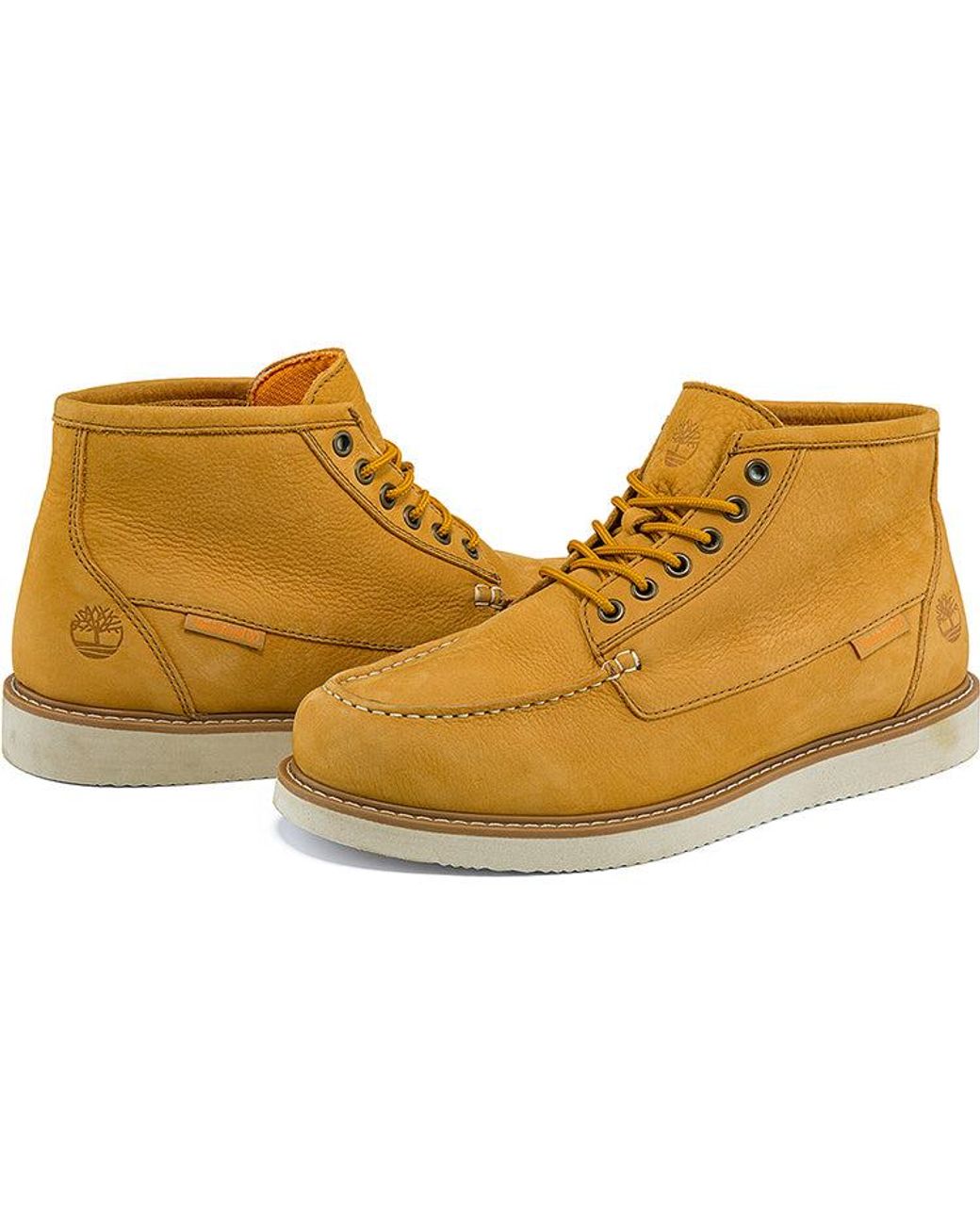 Timberland Natural Newmarket Ii Chukka Wide-Fit Boots 'Wheat' for men