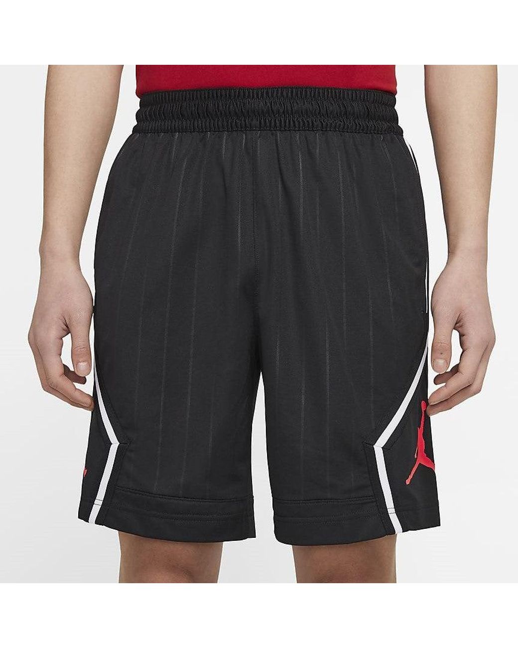 Nike Black Jumpman Diamond Basketball Short for men