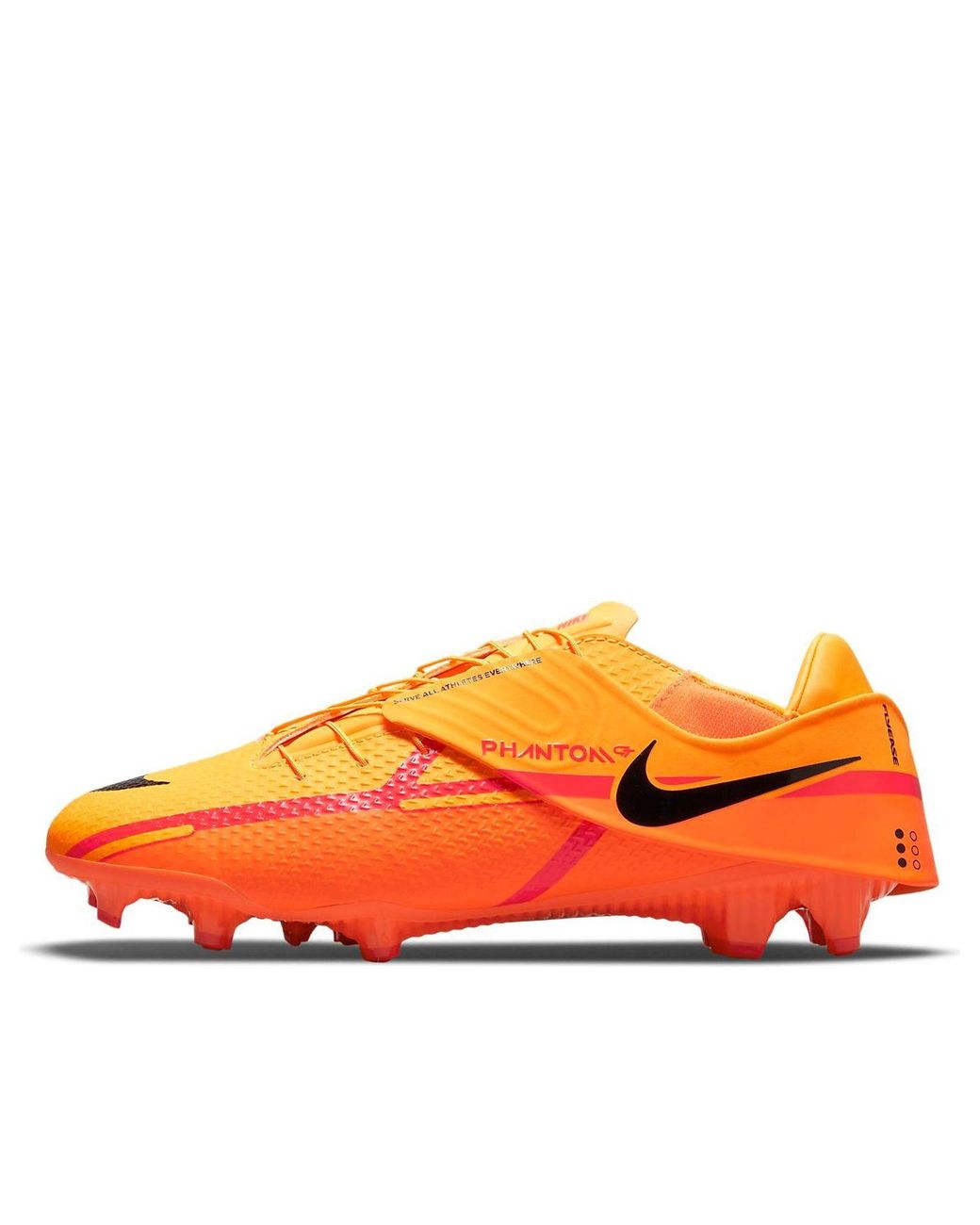 Nike Orange Phantom Gt2 Academy Flyease Fg Mg for men